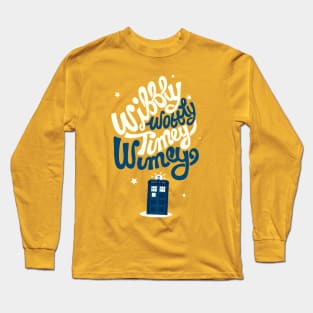 Wibbly Wobbly Timey Wimey Long Sleeve T-Shirt